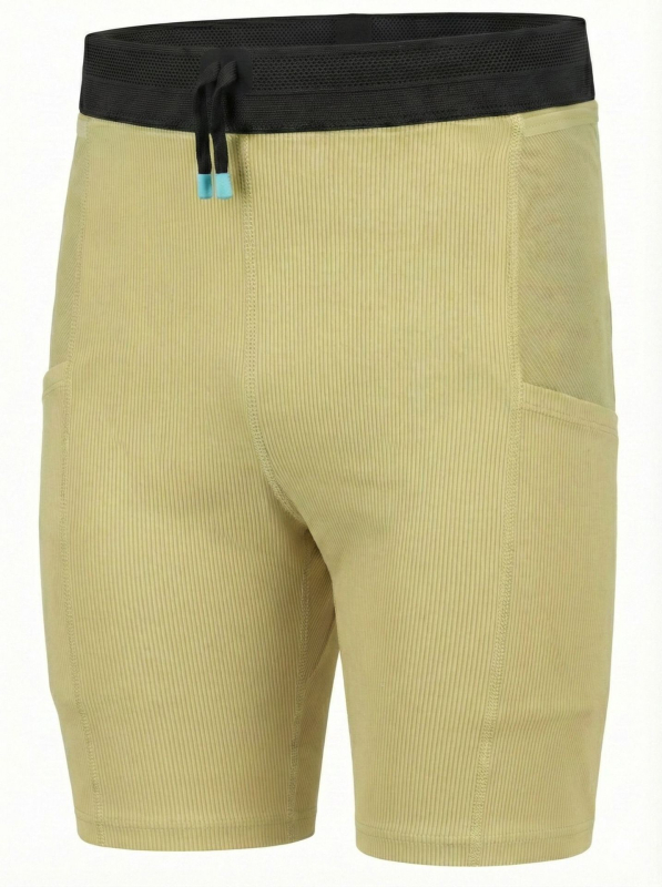 Unisex brzo sušeće kompresijske sportske hlače, prozračan nylon-spandex materijal, odvodi vlagu, za ljeto