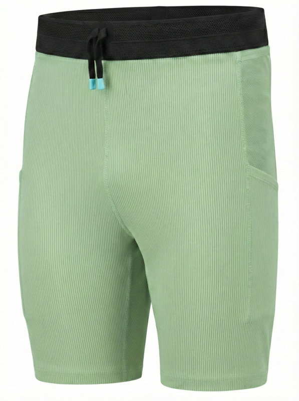 Unisex brzo sušeće kompresijske sportske hlače, prozračan nylon-spandex materijal, odvodi vlagu, za ljeto