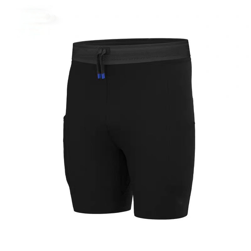 Unisex brzo sušeće kompresijske sportske hlače, prozračan nylon-spandex materijal, odvodi vlagu, za ljeto