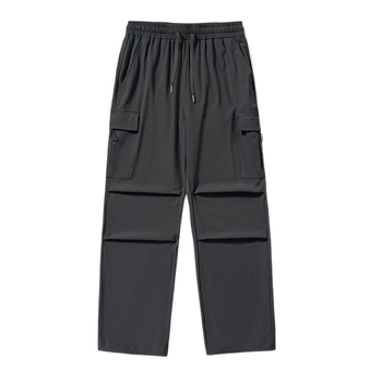 Muške brzo-sušeće cargo hlače — ljeto, s više džepova, ravnog kroja, lagane i prozračne, tkanina od nylon-spandex smjese