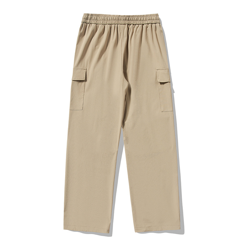 Muške brzo-sušeće cargo hlače — ljeto, s više džepova, ravnog kroja, lagane i prozračne, tkanina od nylon-spandex smjese
