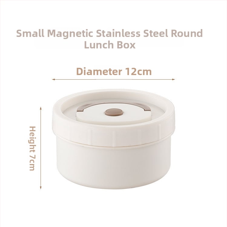 Κυκλικό κουτί γεύματος από PP, κατάλληλο για τρόφιμα, ασφαλές σε μικροκύματα, διατηρεί τη θερμότητα, χωρητικότητα 301-500 ml