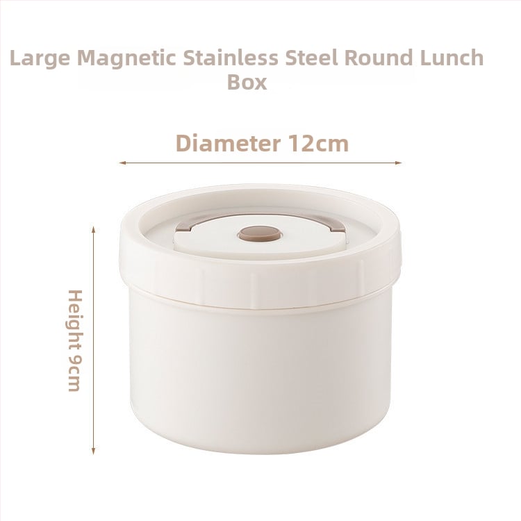 Κυκλικό κουτί γεύματος από PP, κατάλληλο για τρόφιμα, ασφαλές σε μικροκύματα, διατηρεί τη θερμότητα, χωρητικότητα 301-500 ml