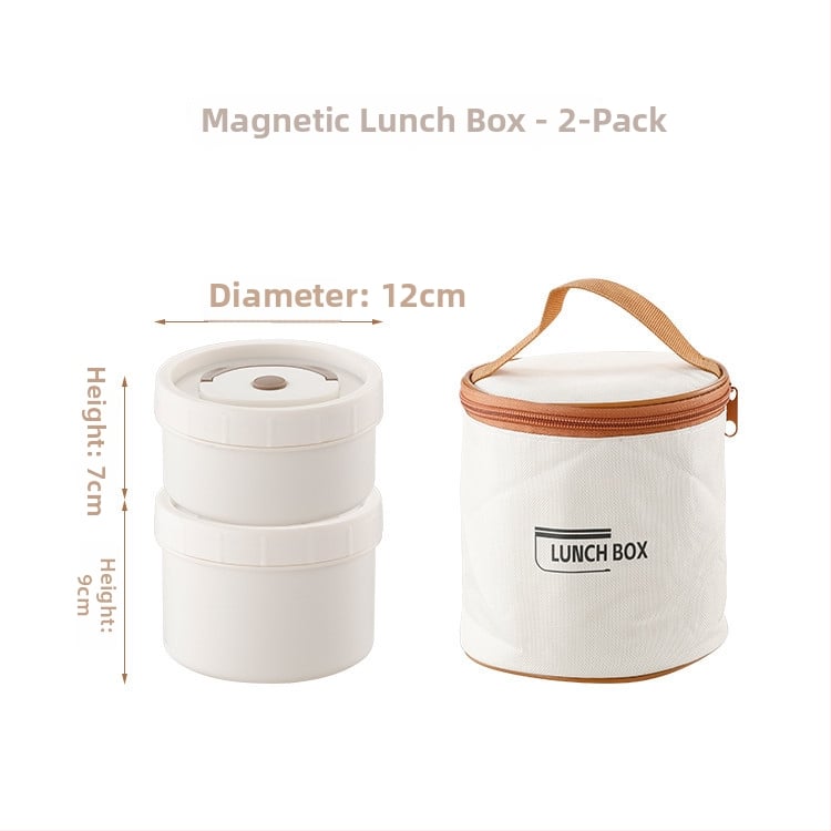 Κυκλικό κουτί γεύματος από PP, κατάλληλο για τρόφιμα, ασφαλές σε μικροκύματα, διατηρεί τη θερμότητα, χωρητικότητα 301-500 ml