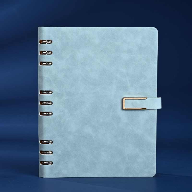 Bilježnica s izmjenjivim listovima, 9 rupa i odvojivi 6-rupa povez, Dowling papir 80 gsm, 50–100 stranica
