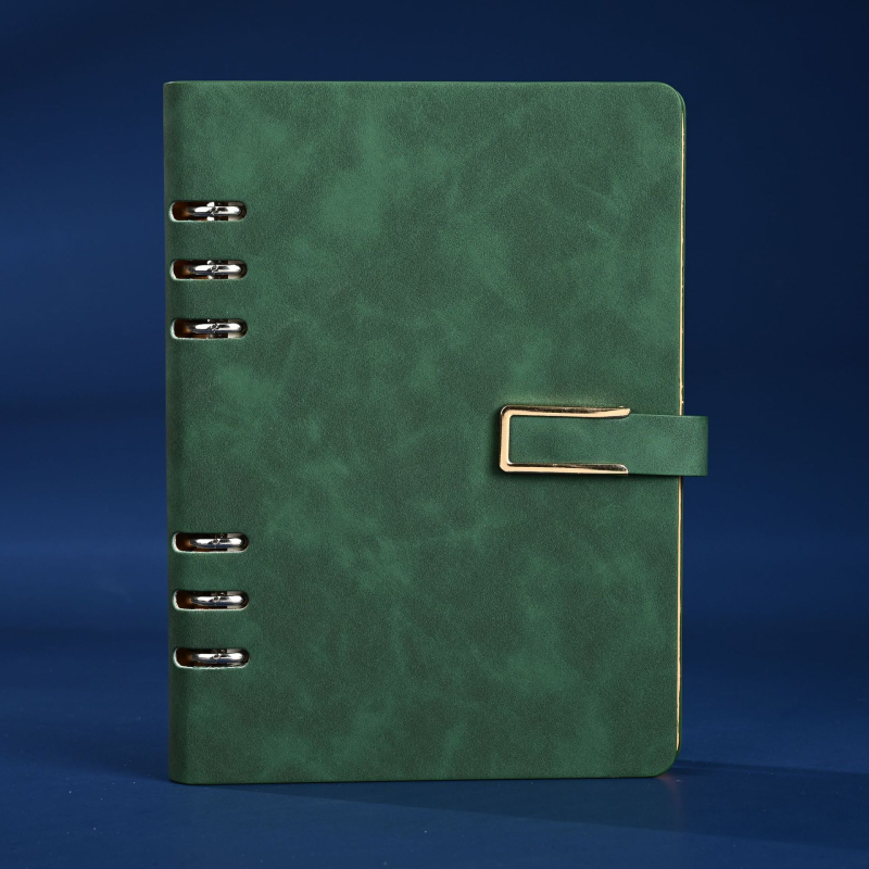 Bilježnica s izmjenjivim listovima, 9 rupa i odvojivi 6-rupa povez, Dowling papir 80 gsm, 50–100 stranica