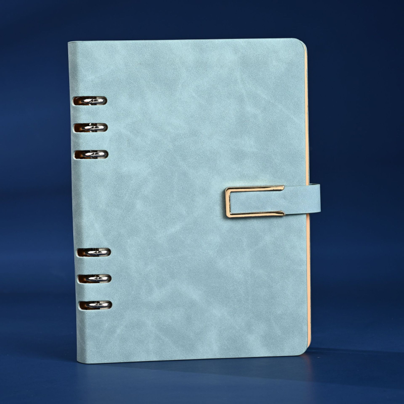 Bilježnica s izmjenjivim listovima, 9 rupa i odvojivi 6-rupa povez, Dowling papir 80 gsm, 50–100 stranica