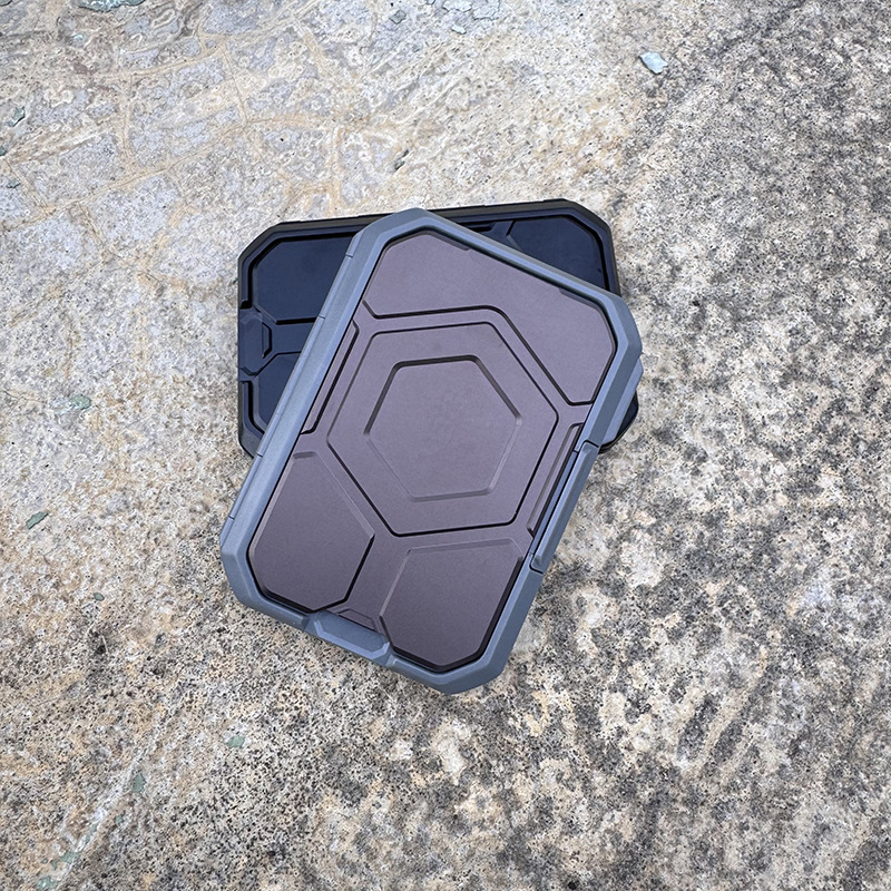 Suport magnetic pentru card MagSafe pentru iPhone 17 cu stand magnetic – metal, utilizare generală, Brand: Other