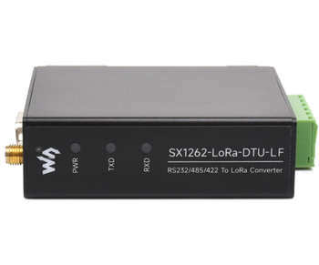 LoRa DTU dátový terminál s RS232/RS485/RS422 pre LoRa, Sub-GHz HF/LF kit SX1262-LoRa-DTU-HF-Kit / SX1262-LoRa-DTU-LF-Kit, pre priemyselné a poľnohospodárske zber dát; FEC, OEM spracovanie, podpora jednotkovej distribúcie