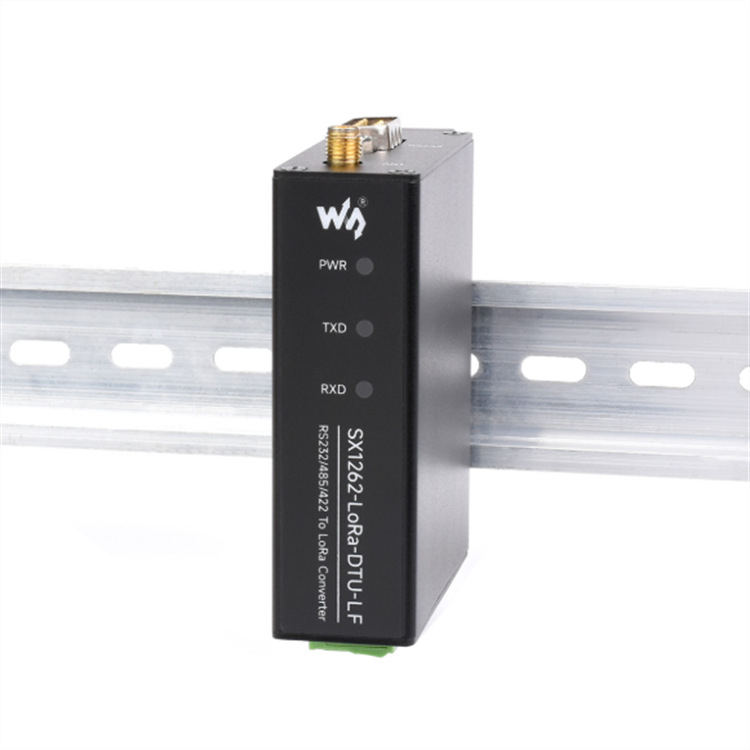 LoRa DTU dátový terminál s RS232/RS485/RS422 pre LoRa, Sub-GHz HF/LF kit SX1262-LoRa-DTU-HF-Kit / SX1262-LoRa-DTU-LF-Kit, pre priemyselné a poľnohospodárske zber dát; FEC, OEM spracovanie, podpora jednotkovej distribúcie