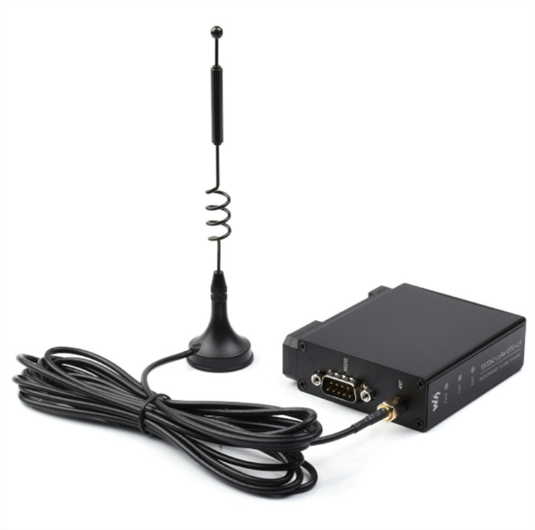 LoRa DTU dátový terminál s RS232/RS485/RS422 pre LoRa, Sub-GHz HF/LF kit SX1262-LoRa-DTU-HF-Kit / SX1262-LoRa-DTU-LF-Kit, pre priemyselné a poľnohospodárske zber dát; FEC, OEM spracovanie, podpora jednotkovej distribúcie