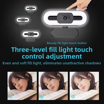 Webkamera pre stolný a prenosný počítač s 4K Ultra HD, 8MP senzorom, autofocusom, USB 2.0, vstavaný mikrofón