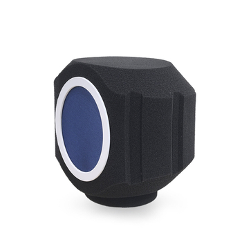 Комплект за микрофон: ветроустойчив филтър, шумоизолационен щит и звукопоглъщащ калъф за лайв стрийминг и запис (Модел C5, Бранд HZM&C)