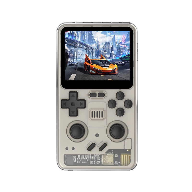 Consolă portabilă de jocuri Powkiddy RGB20Pro, fără fir, HD, ArkOS open-source, memorie 64GB/128GB, stil nostalgic