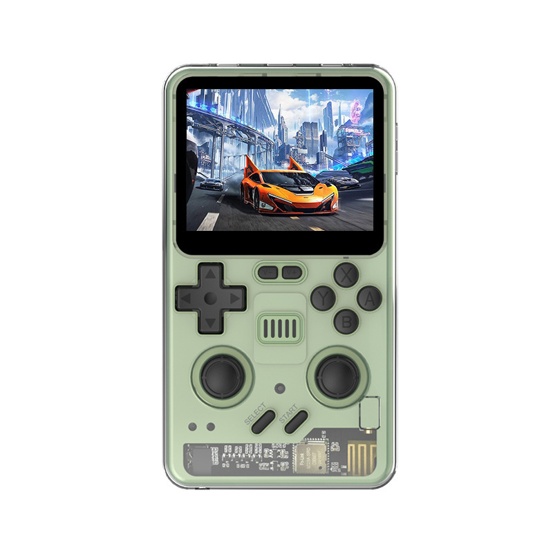 Consolă portabilă de jocuri Powkiddy RGB20Pro, fără fir, HD, ArkOS open-source, memorie 64GB/128GB, stil nostalgic