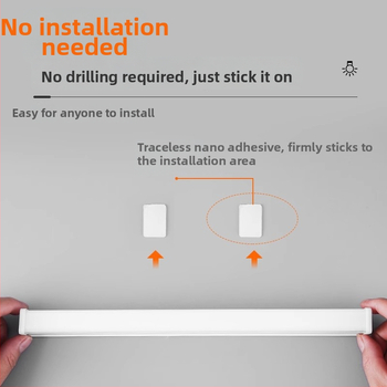 Plug-in συνδεόμενος τοίχικός λαμπτήρας LED με σωλήνα LED, τριπτή προστασία, συμβατός με T5/T8, για υπνοδωμάτιο, 220V