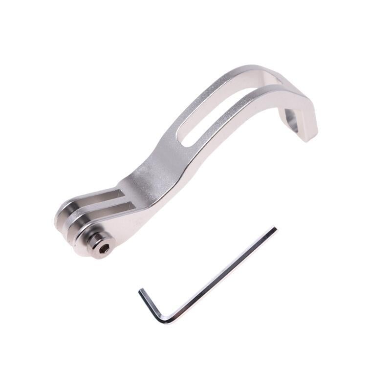 Držač prednjeg svjetla viljuške za cestovni/ sklopivi bicikl s držačem GoPro/kamere, aluminij, produženi nagib
