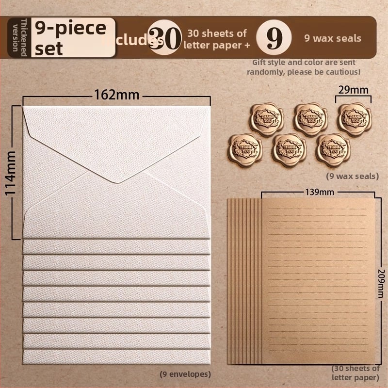 Set koverti od kraft papira, zapadnog stila koverti, model 20213