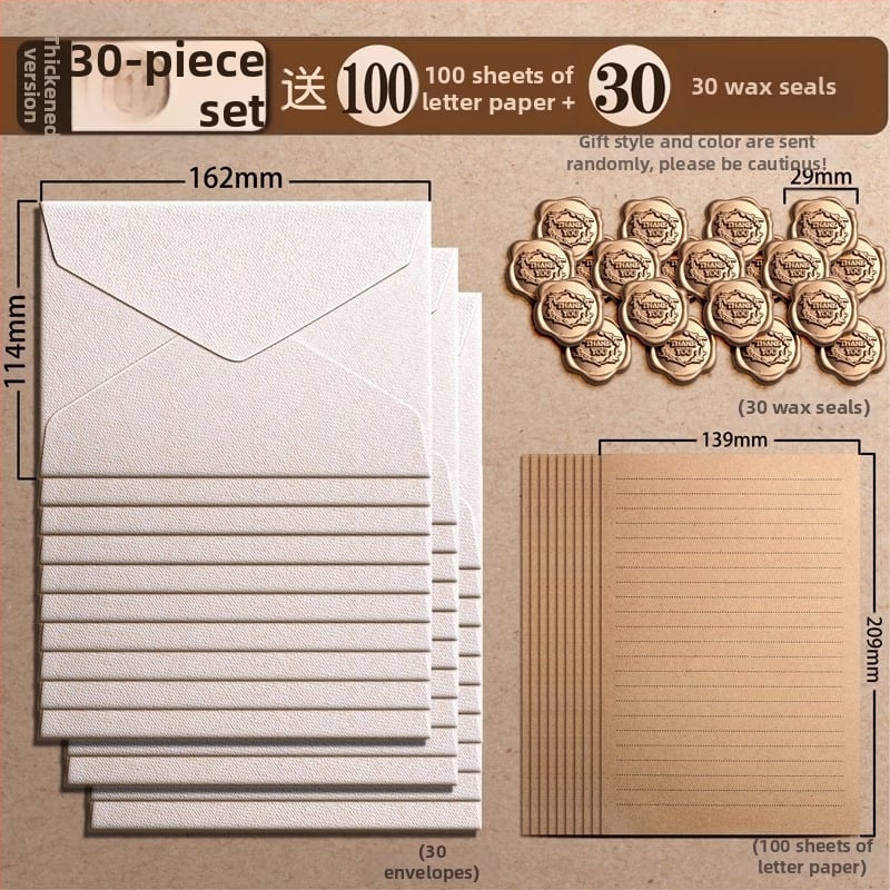 Set koverti od kraft papira, zapadnog stila koverti, model 20213