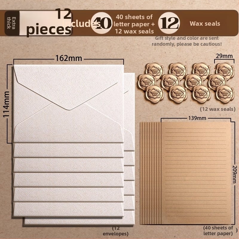 Set koverti od kraft papira, zapadnog stila koverti, model 20213