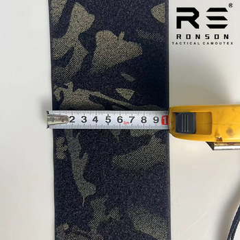 Rongsheng камуфлажен вълнен велкро лента за маншет на ръкав, нейлонов Velcro материал за защитно оборудване и облекло