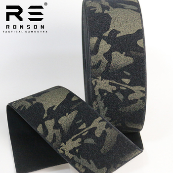 Rongsheng камуфлажен вълнен велкро лента за маншет на ръкав, нейлонов Velcro материал за защитно оборудване и облекло