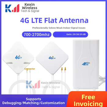 Tabletová anténa pre 4G bezdrôtovú sieť, dvojpólová polarizácia, omni smerová, vonkajší vysoký zisk, TS9 konektor