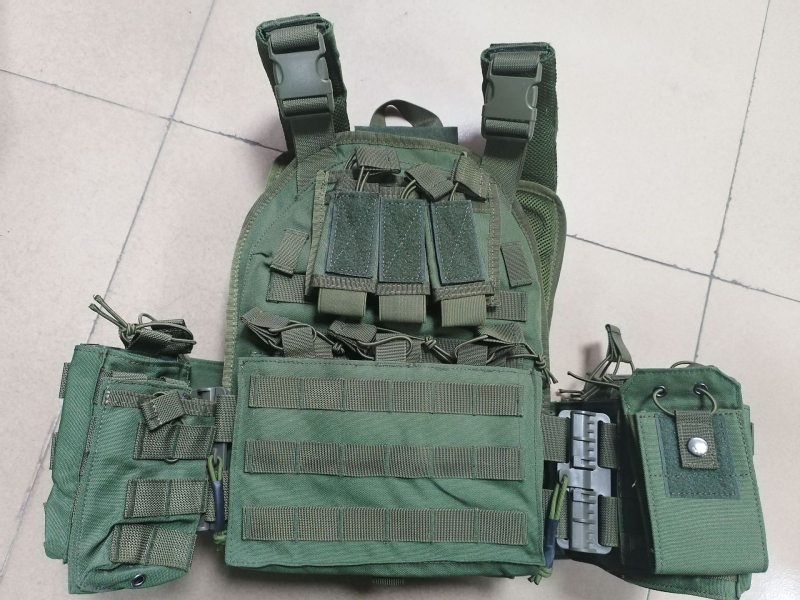 Taktička vesta s kamuflažnim uzorkom, najlon tkanina, brzo otpuštanje, prozračna i otporna na habanje, za trening i vanjsku upotrebu