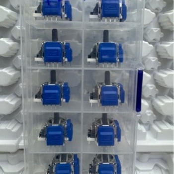 Τζόιστικ παιχνιδιών με μαγνητική αντίσταση TMR, συμβατό με PS5, μοντέλο KY-001, Control Silver, Esports στυλ