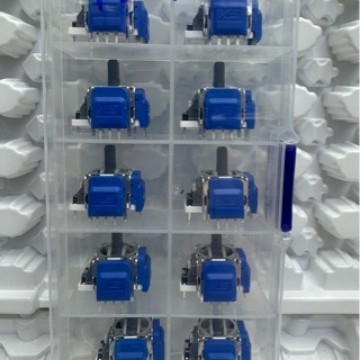 Τζόιστικ παιχνιδιών με μαγνητική αντίσταση TMR, συμβατό με PS5, μοντέλο KY-001, Control Silver, Esports στυλ