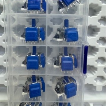 Τζόιστικ παιχνιδιών με μαγνητική αντίσταση TMR, συμβατό με PS5, μοντέλο KY-001, Control Silver, Esports στυλ