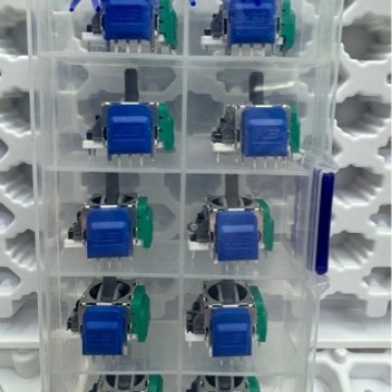 Τζόιστικ παιχνιδιών με μαγνητική αντίσταση TMR, συμβατό με PS5, μοντέλο KY-001, Control Silver, Esports στυλ