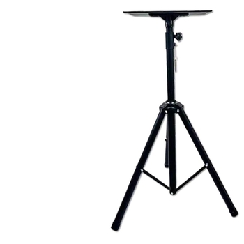 Padlóra álló projektor-trípó tálcával, ágy melletti állítható magasság, masszív projektor tartó otthoni használatra