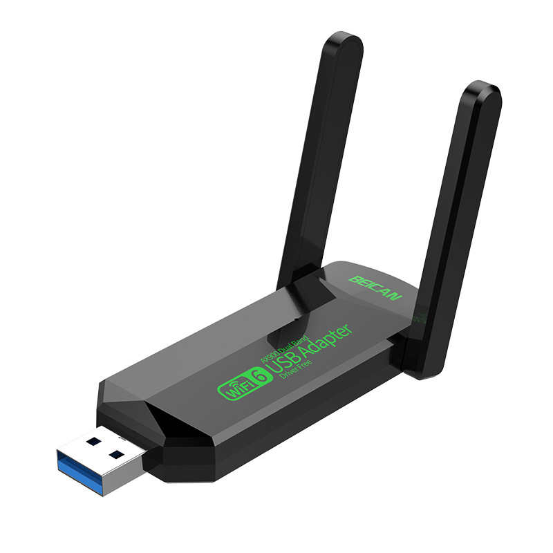  adaptor USB wireless dual-band, până la 1300 Mbps, 2,4/5 GHz, fără driver, pentru notebook și desktop