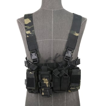 Taktički prsluk Bellyband, Kamuflaža, Oxford tkanina, Prozračan, Vodootporan, Otporan vjetru, Uklanjanje vlage, All-season, Unisex