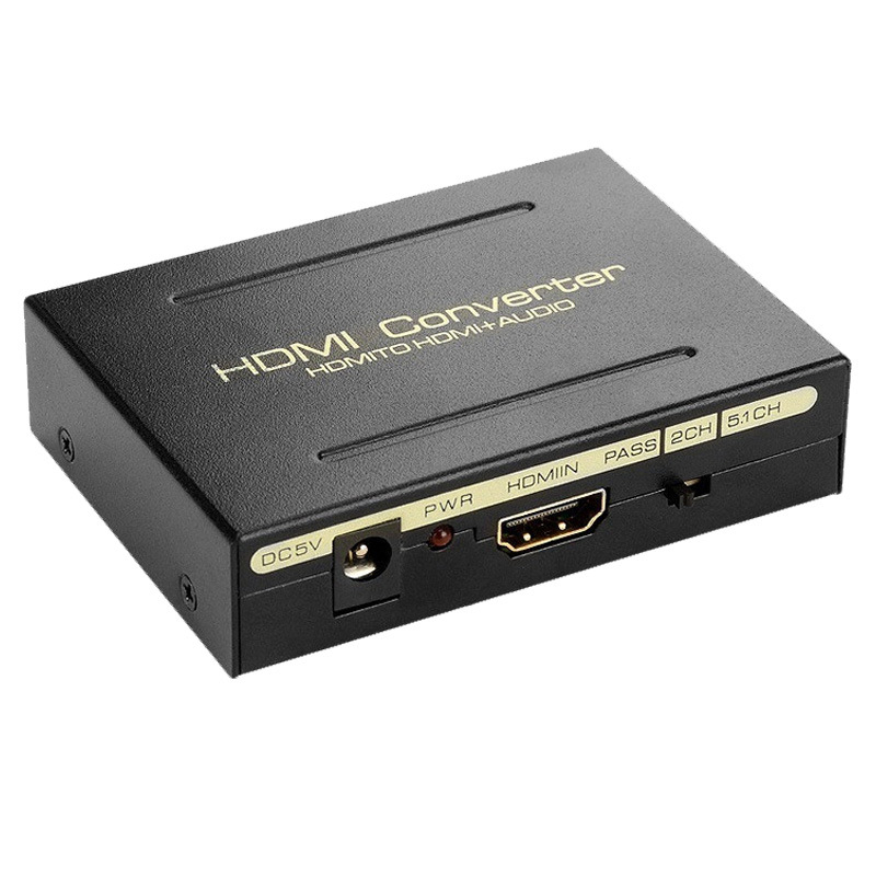 HDMI splitter s izlazom zvuka — HDMI na HDMI + SPDIF i analognni R/L zvuk, 1920x1080
