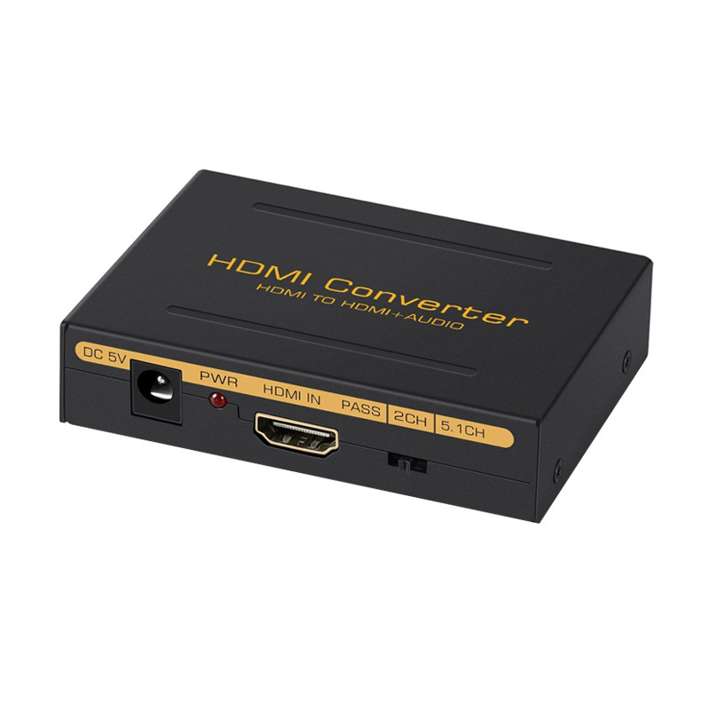 HDMI splitter s izlazom zvuka — HDMI na HDMI + SPDIF i analognni R/L zvuk, 1920x1080