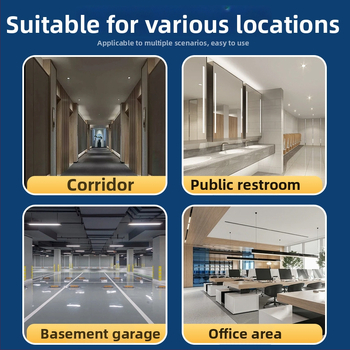 Вградим инфрачервен сензор за дневен светлинен контрол и детекция на човешко присъствие, 85–265V, обхват 4 м, 30 s забавяне