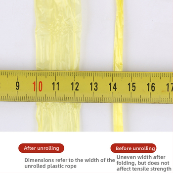 Polipropilénes hevederzsinór, típus Strapping rope, terhelhetőség 13–22 kg, márka Lu dongfu