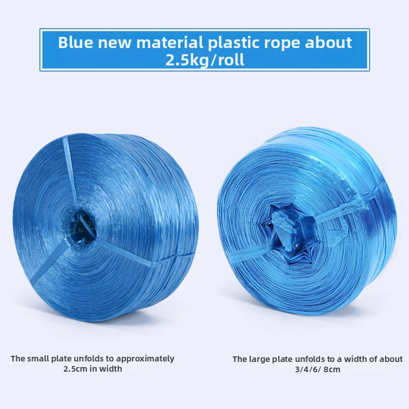 Polipropilénes hevederzsinór, típus Strapping rope, terhelhetőség 13–22 kg, márka Lu dongfu