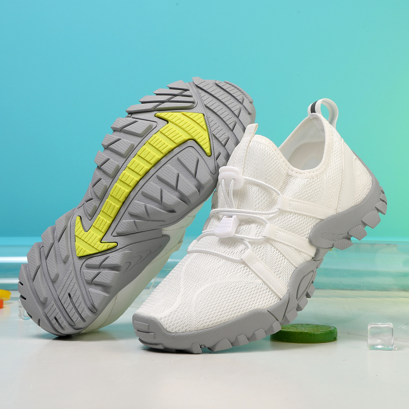 Cipele za splav rijeke i planinarenje – prozračni mrežasti gornji dio, protuklizna gumena potplat, EVA srednja potplat, niski kroj, unisex