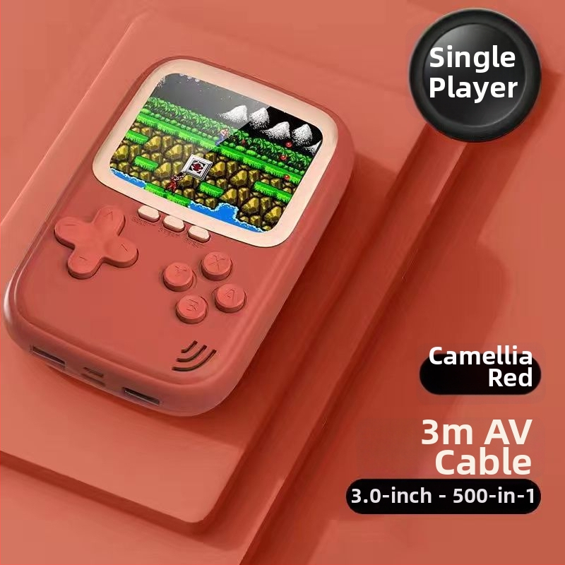 Retro prijenosna ručna konzola za igre, 128 GB memorije, bežični način za dva igrača, nostalgičan dizajn