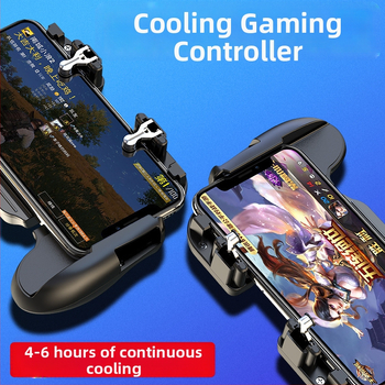 Φορητός ελεγκτής παιχνιδιών H5 – αλουμινένιο ασύρματο χειριστήριο με οθόνη αφής, συμβατό με iOS και Android