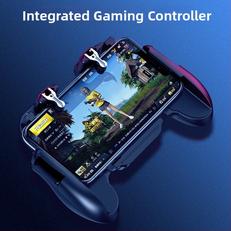 Φορητός ελεγκτής παιχνιδιών H5 – αλουμινένιο ασύρματο χειριστήριο με οθόνη αφής, συμβατό με iOS και Android