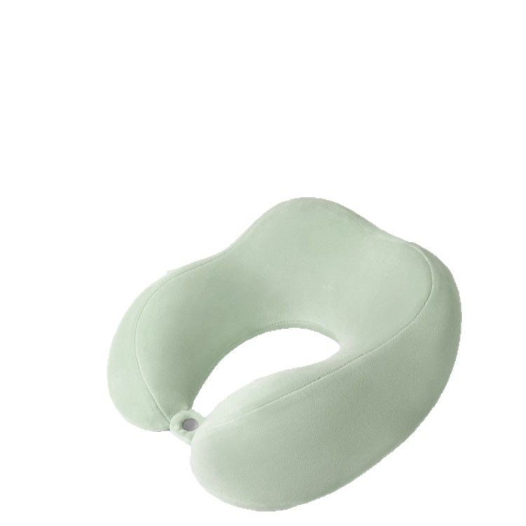 Възглавница за пътуване с U-образна форма от мемори пяна — опора за шията, преносим дизайн, дишаща материя