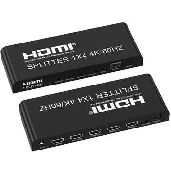 HDMI 2.0 splitter 1x4 sa zvukom i optičkim odvajanjem, 4K60Hz, upravljanje napajanjem