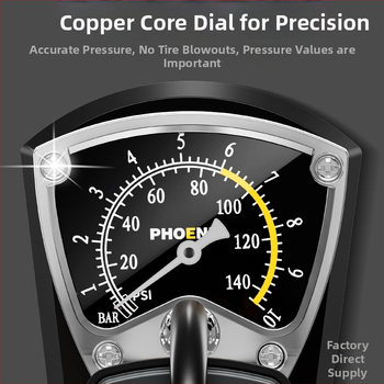 Pedálová ručná pumpa na vzduch pre bicykel, prenosná, vysokotlaková, pre domáce použitie