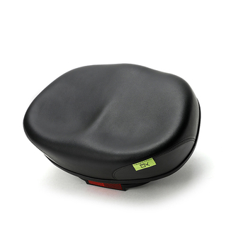 Κάθισμα ποδηλάτου Shengxin SX-1181 – PU υλικό, απορροφητήρας κραδασμών, διπλό περίβλημα, ατσάλινο τόξο