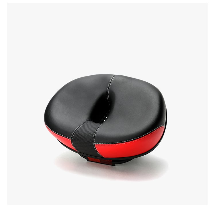 Κάθισμα ποδηλάτου Shengxin SX-1181 – PU υλικό, απορροφητήρας κραδασμών, διπλό περίβλημα, ατσάλινο τόξο