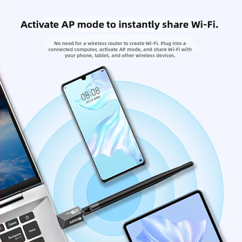 CIN-FAST card USB wireless (fără driver) – 10/100 Mbps, interfață USB, Ethernet